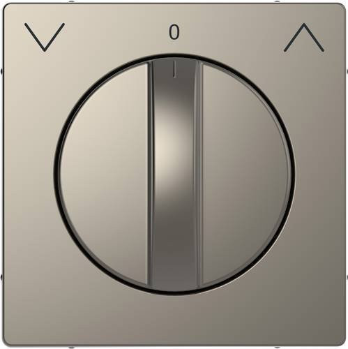 Merten Abdeckung System Design in Nickel MEG3875-6050 Silber - Bild 1