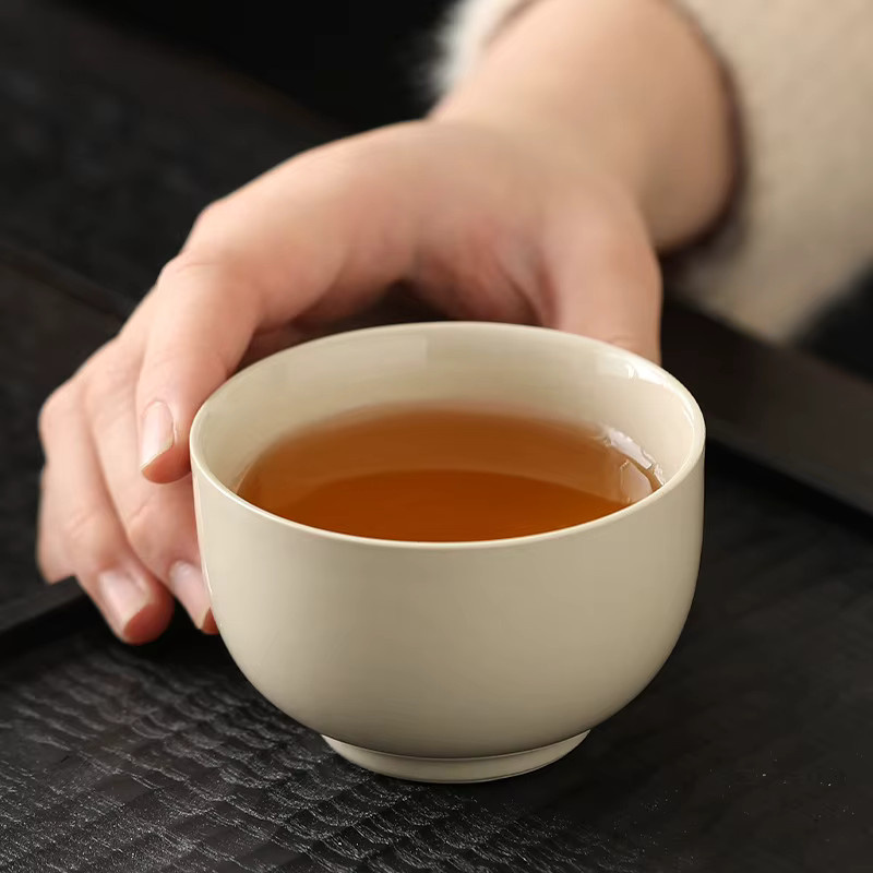Suet Jade Master Cup Teetasse aus weißem Porzellan und Keramik für dein Kung-Fu-Teeset - Bild 2