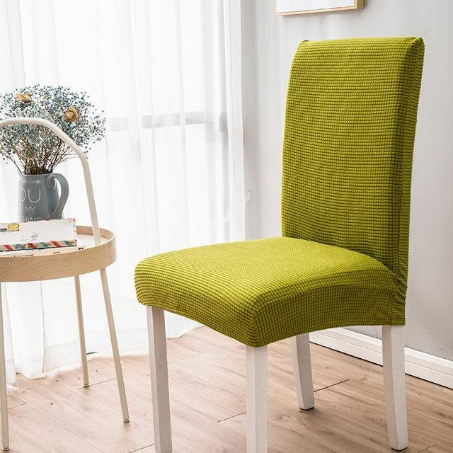 Hochelastischer Jacquard Stuhlbezug von Housmife in Universalgröße für Esszimmerstühle - Bild 1