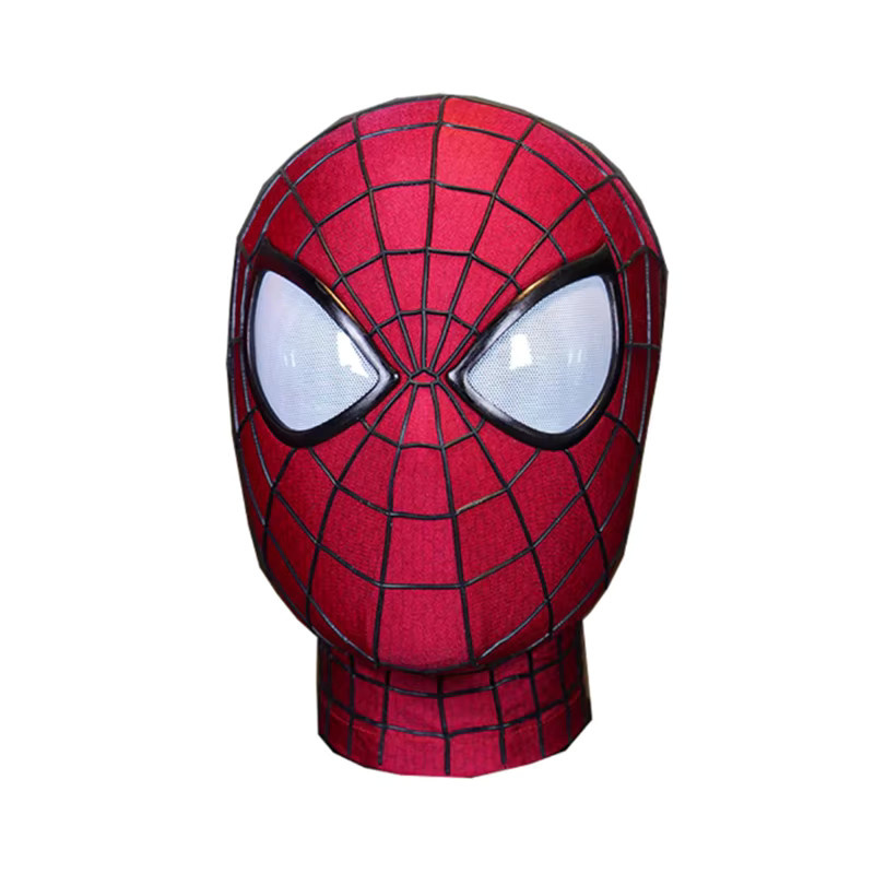Bandai Marvel Spider-Man 2 Garfield-Version Cosplay-Maske, Rot, Plüsch / Textil - Bild 2