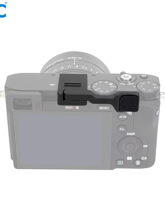 JJC Metall Daumen-Up-Griff für Sony RX1R III DSC-RX1RM3 in Schwarz - Bild 7