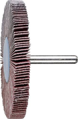 PFERD Korund Fächerschleifer A80 braun Durchmesser: 80 mm, Breite: 10 mm, Schaft-Durchmesser: 6 mm, 10 Stück - Bild 1