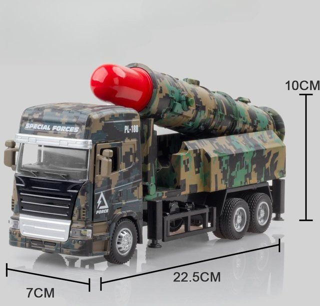 Raketenwerfer Modellauto, 1:32, Metall, ab 14 Jahren - Bild 1