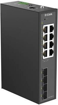 D-Link DIS-210G-12 Industrial Gigabit Managed Switch mit 12 Ethernet/LAN Ports in Schwarz - Bild 1