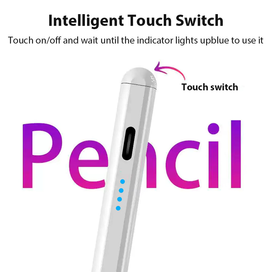 Universal Stylus mit magnetischer Adsorption und schneller Ladefunktion für Android, iOS, Huawei und Xiaomi in Weiß - Bild 3