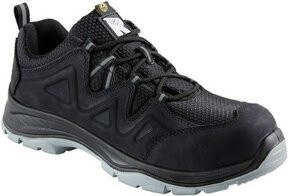 RUNNEX Halbschuhe SmartStar5302 S3S-ESD aus Rindleder in Schwarz-Grau Grösse 37 - Bild 1