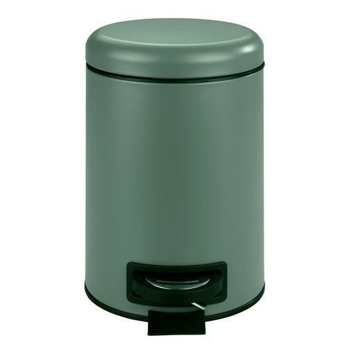 WENKO Kosmetikeimer LEMAN in Grün mit Pedal und herausnehmbarem Inneneimer, Volumen: 3 l, Höhe: 25 cm - Bild 2