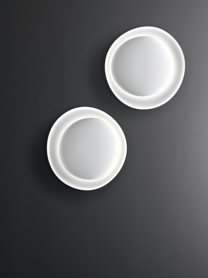 Foscarini Bahia Wandleuchte in Weiß aus Polycarbonat - Bild 2