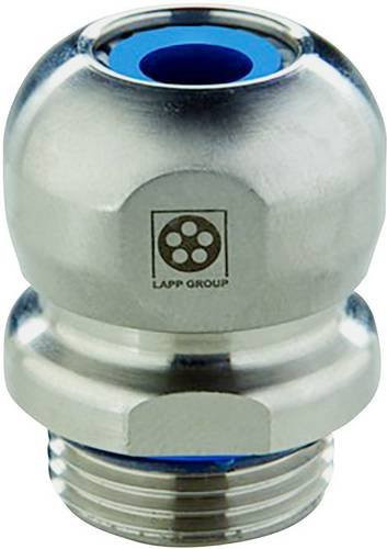LAPP Edelstahlverschraubung M12x1,5 mit Reduzierung aus Edelstahl A4-80, Farbe: Silber, Gewindelänge: 6,5 mm, 5 Stück - Bild 1
