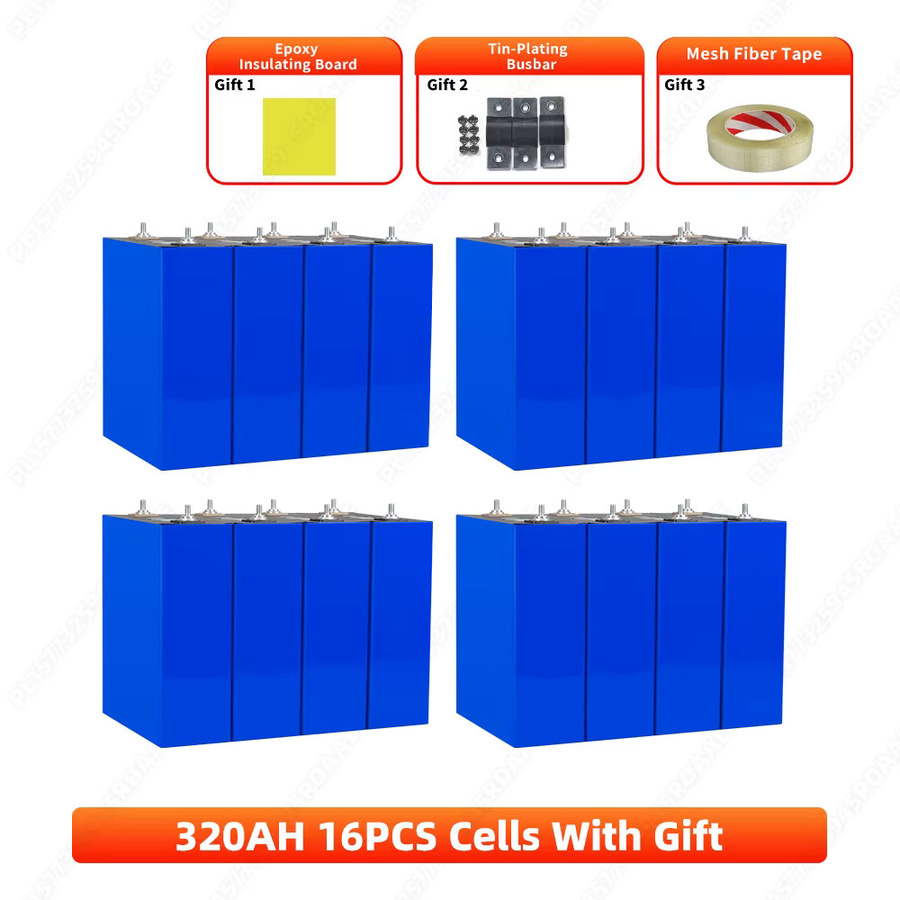 Fullfutura LiFePO4 Lithium-Eisenphosphat-Zelle Klasse A, 3.2V, Wiederaufladbar, Blau - Bild 5