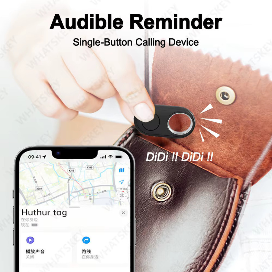 Peocke Smart Tag GPS-Tracker in Gelb für Samsung Xiaomi und Android mit Google Find My Device Unterstützung und Bluetooth Locator zur Verlustprävention - Bild 5