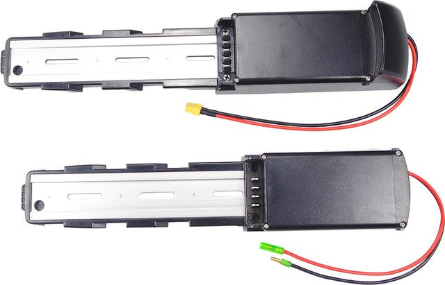 Onesport E-Bike Batterie Halterung 4-polige und 5-polige Montageplattenschiene in Schwarz für Onesport ONES3 Hitway Colorway Funhang EB-M1 Elektrofahrräder - Bild 1