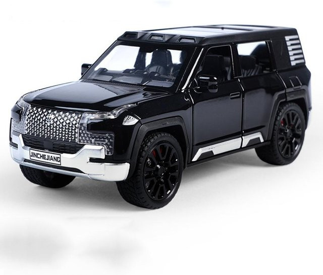Linyi toy car Byd Yangwang Geländefahrzeuge, Druckgussmodell, 1:32, gray, ab 14 Jahre - Bild 1