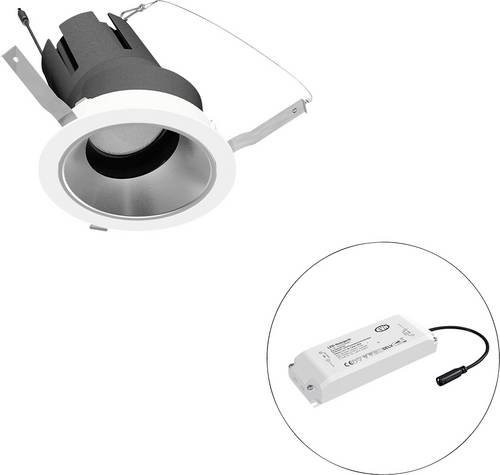 EVN LED-Deckenstrahler F01R14AM2540L15P in Weiß, rund und verstellbar - Bild 1