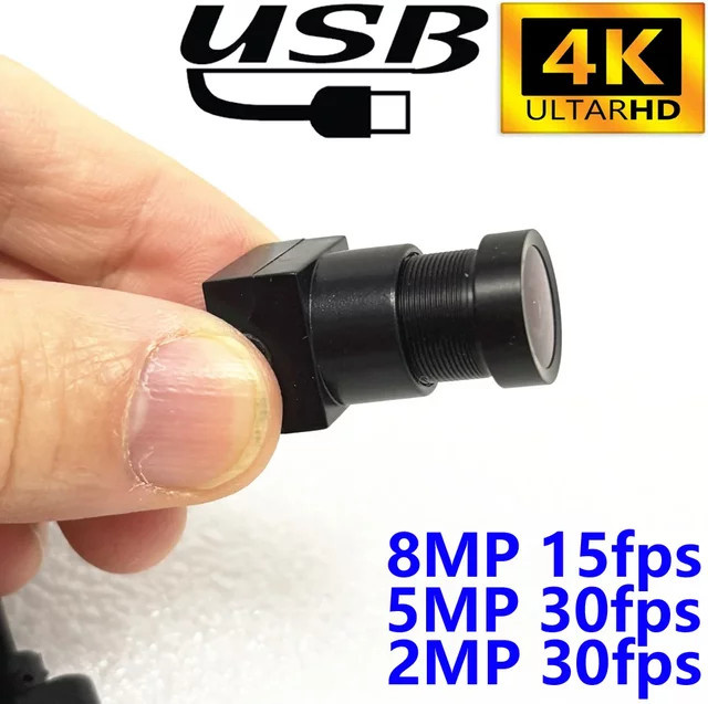 HQCAM Full HD USB Kamera Modul IMX179 in Schwarz für Linux, Android und UVC-Anwendungen - Bild 1