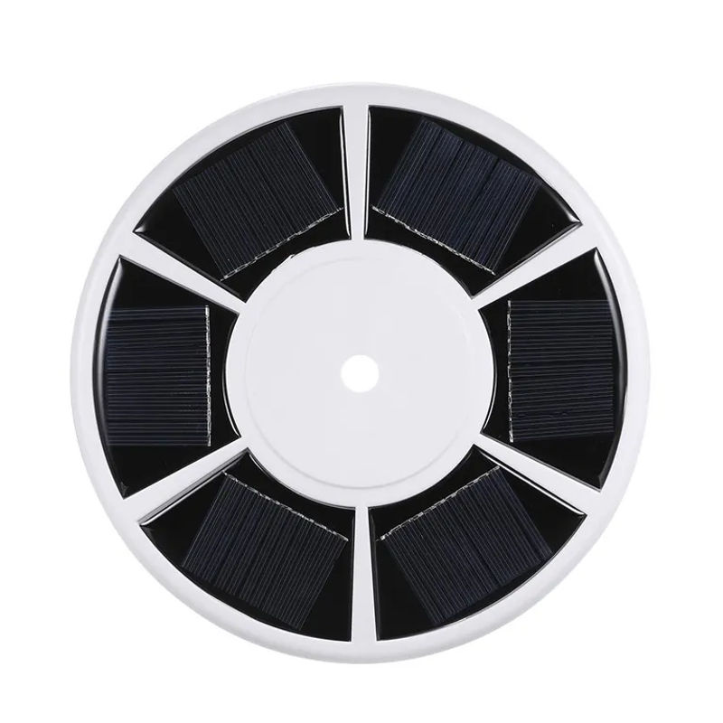 TOMTOP JMS Solarbetriebene Energie-Fahnenmastlampe mit 42 LEDs in Weiß, 3 W, 3,7 V, mit Lichtsteuerung und 2 einstellbaren Stufen - Bild 4