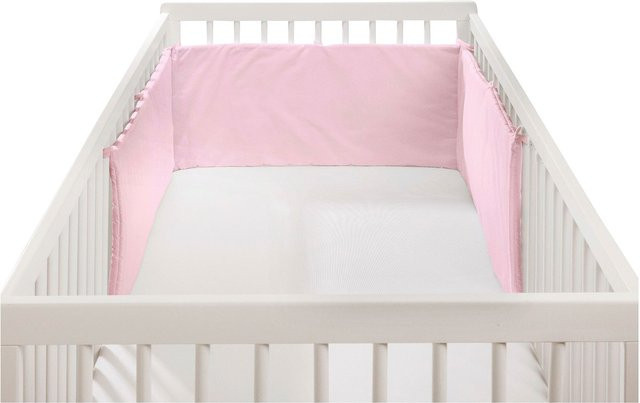 Bornino Home Nestchen X-Large für Babys in Pink, B/T: 32 x 210 cm - Bild 1