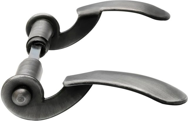 Schösswender Drückerpaar Elite Ansatz 18 mm Schwarz Matt Passiviert - Bild 1