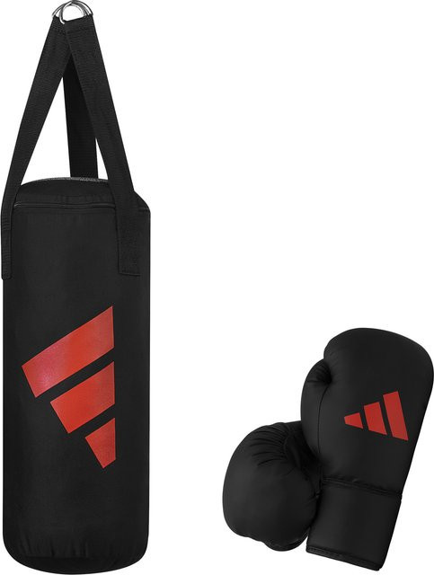 ADIDAS Box Set Junior, Schwarz/Rot - Bild 1