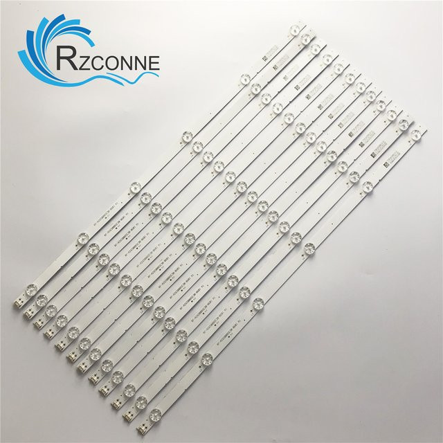 LED-Hintergrundbeleuchtungsstreifen RZCONNE für 65-Zoll-Fernseher 65Q20200 TH-65HX650W RF-AZ65008SE30-0601 A1, 6 Lampen, Weiß, Länge: 60,2 cm - Bild 1
