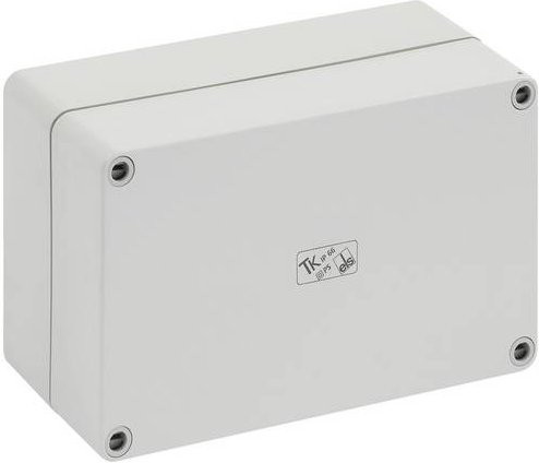 Spelsberg TK PS 1811-8f Installations-Gehäuse aus Polystyrol in Lichtgrau RAL 7035, B/T/H: 18,0 x 11,0 x 8,4 cm - Bild 1