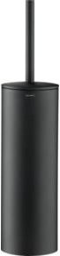 Duravit Bürstengarnitur D-Code, bodenstehend, schwarz matt, B/T/H: 8,9 x 38,5 x 8,9 cm - Bild 1