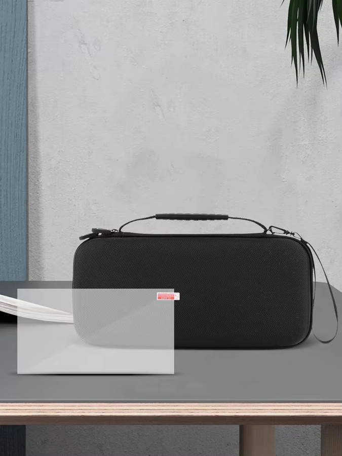 Nintendo Switch 2 Organizer-Set mit EVA/PU-Tragetasche in Schwarz, Displayschutzfolie und 10 Spielkartenhaltern - Bild 7
