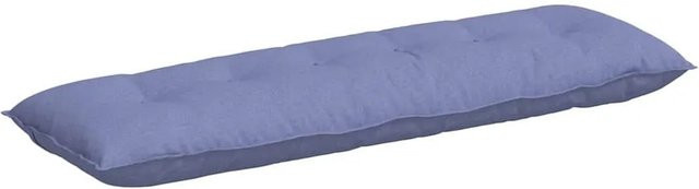 vidaXL Rückenkissen aus Stoff in Jeansblau B/H: 160 x 50 cm, Tiefe: 19 cm - Bild 1