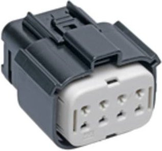 Molex Buchsengehäuse-Kabel 194180023 Tray in Schwarz und Grau - Bild 1