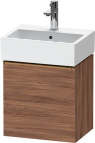 Duravit Waschtischunterschrank D-Neo in Braun Matt mit 1 Tür und Wandmontage, B/T/H: 43,4 x 32,2 x 44 cm - Bild 1