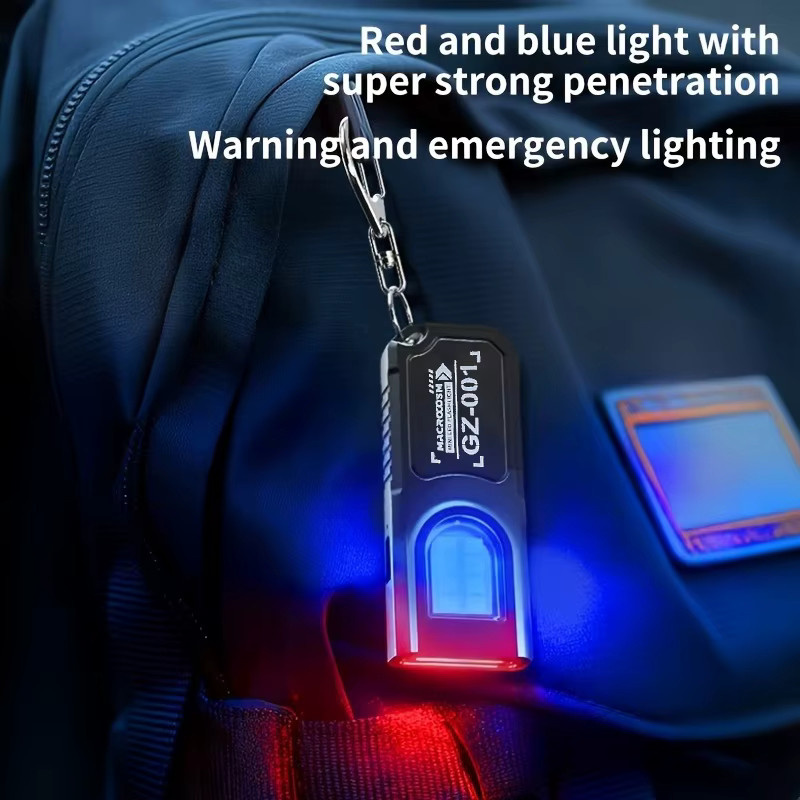 KDULIT LED-COB-Taschenlampe mit USB-C, wiederaufladbare Mini-Taschenlampe in Schwarz mit Clip und Magnet als Arbeitsleuchte und Flutlicht für Notfälle - Bild 6