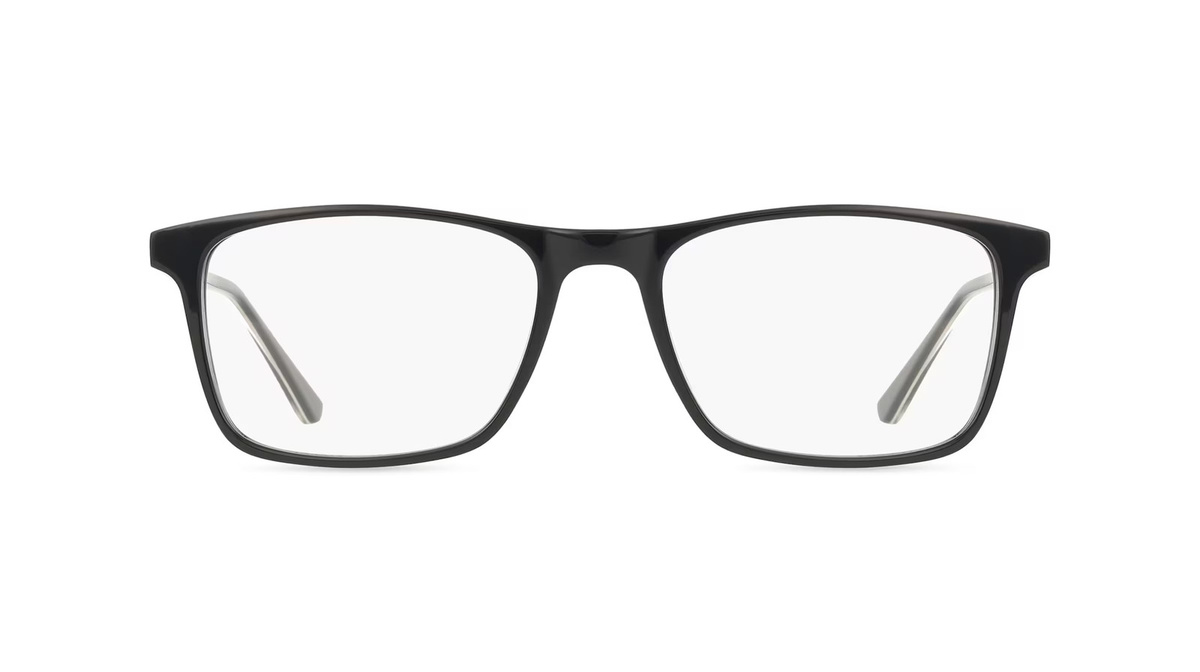 Fielmann ABC 095 CL LORENZ Korrektionsbrille, Vollrand, Quadratisch, Acetat, Herren, schwarz - Bild 1