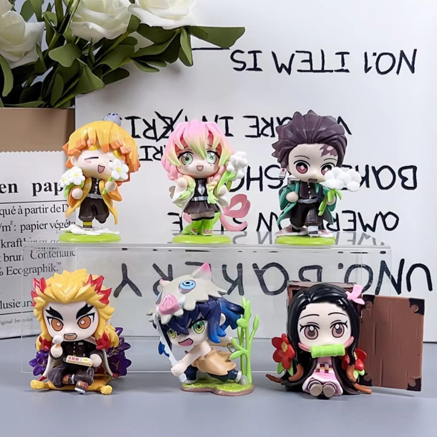 Bandai Demon Slayer Q-Version Sitzende Geisterpuppe Actionfigur - Bild 2