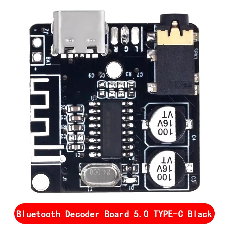 Si Tai&SH MP3 Bluetooth Decoder Board mit USB-C als Audio-Verstärker und Stereo-Empfängermodul für Auto-Lautsprecher 5V - Bild 3