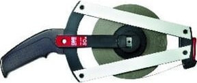 BMI Rahmenbandmaß aus Glasfaser in Gelb und Multicolour, Länge: 50 m, Breite: 1,3 cm, mit Maßanfang B Standard - Bild 1