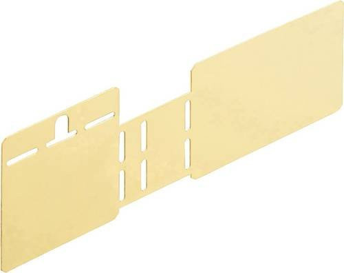 Weidmüller KLIPPON COPL 254012/16 Erdungsplatte aus Messing in Gold - Bild 1
