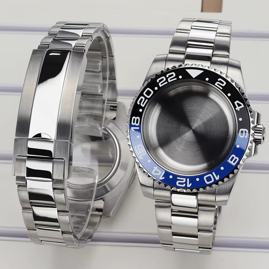 Uhrengehäuse, 40 mm, Saphirglas, Oyster-Armband, DIY - Bild 1