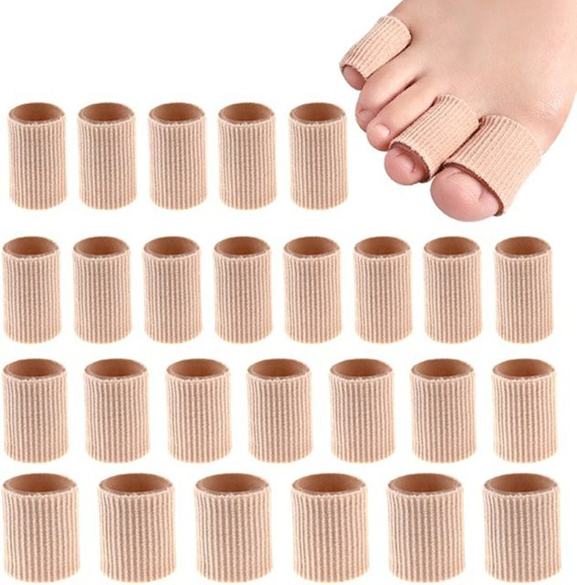 JCSYFAC Stoff Gel Rohr Verband Finger Zehen Schutz, Fußpflege - Bild 1