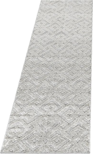 Ayyildiz Hochflorteppich Pisa 4708 in Creme/Beige im skandinavischen Stil, B/T: 60 x 110 cm - Bild 1