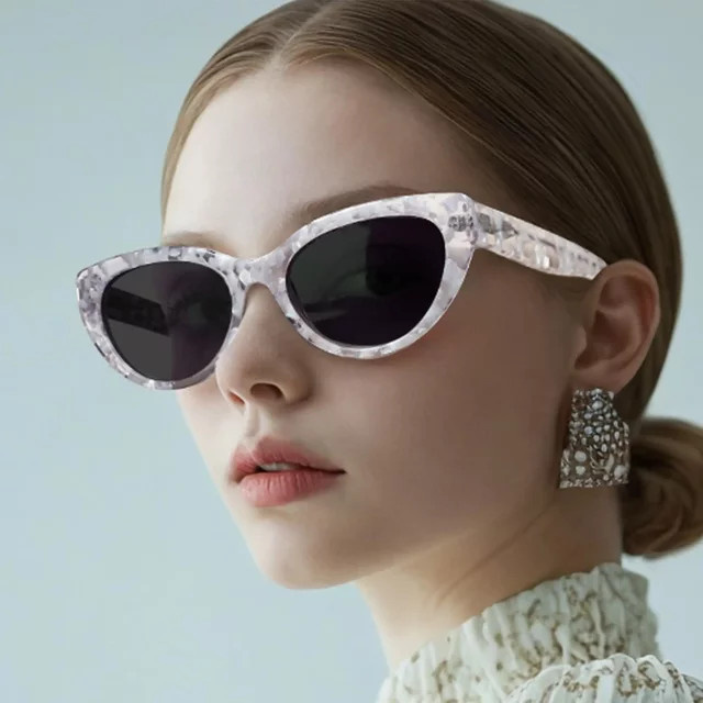 BLUEMOKY Sonnenbrille Cat-Eye, Acetat, Vollrand, Damen, polarisiert - Bild 1