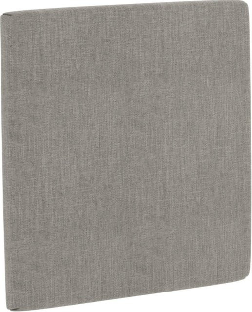 FBF bed&more Rückenteil Venezia mit Olbia in Grau mit Leinenoptik, B/T/H: 100 x 6 x 90 cm - Bild 1