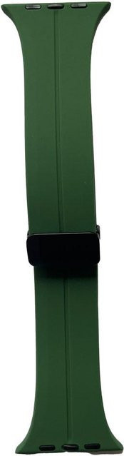 Armband für Apple Watch 41/40mm/38mm, Silikon, Green, Unisex - Bild 1