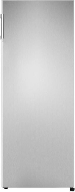 PKM Kühlschrank KS242.0EIX in Inox Silber, freistehend mit reversibler Tür, B/H/T: 55 x 143,4 x 58,8 cm - Bild 1