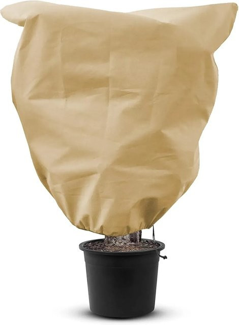 Sunny-Tree Winterschutz Frostschutzhaube für Pflanzen und Bäume, Beige, B: 240 cm, H: 200 cm - Bild 1
