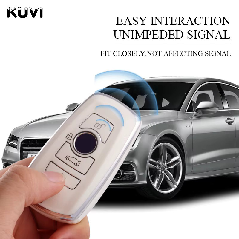 Kuvi TPU Smart Key Schutzhülle für BMW 1er 3er 5er 7er Serie sowie X1 X3 X4 X5 X6 Modelle - Bild 3
