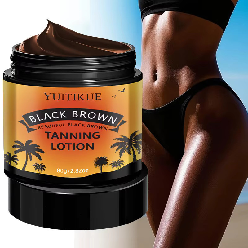 YUITIKUE Bräunungslotion, 80g, Schwarzbraun - Bild 5