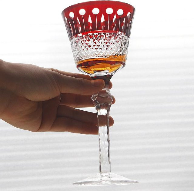Yiran Furniture Lotus Weingläser aus mehrfarbigem Glas im tschechischen Stil - Bild 1