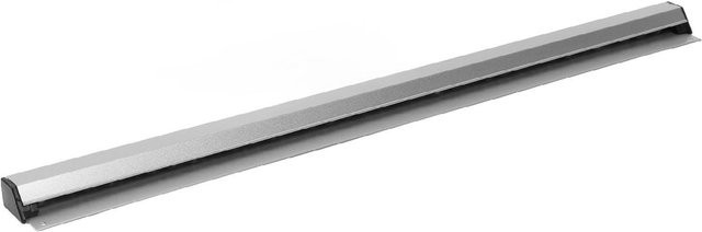 KONNWEI Bestellhalter Schiebe-Check-Rack-Schiene aus Aluminiumlegierung für Schreibtisch und Wandmontage, Farbe: Grau/Silber - Bild 1
