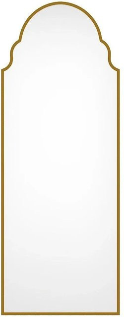 Vente-unique Wandspiegel Karian in Gold, B: 60 cm, H: 160 cm, T: 30 cm - Bild 1
