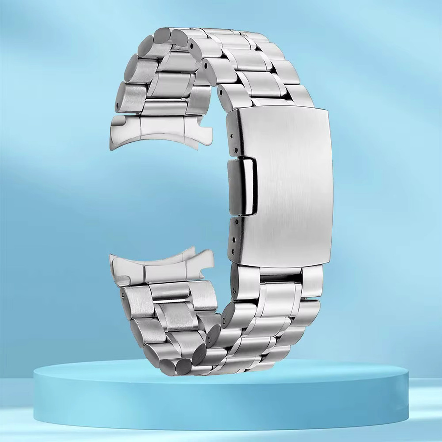 Aotelayer Uhrenarmband Edelstahl, Faltschließe, 18 20 22 24 mm - Bild 4